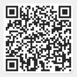 Adesivo Quadrado Código QR