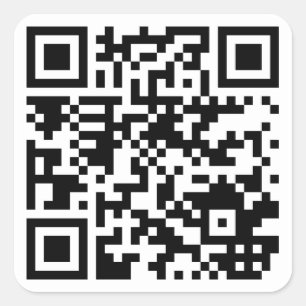Adesivo Quadrado Código QR