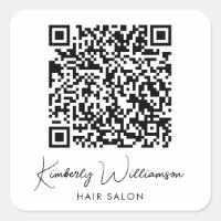 Código QR do Script de Assinatura de Nome Comercia