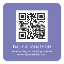 Código QR Nomes de Sites de Casamento Lilac