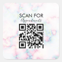 Código QR para Agendamentos de Salão de Unhas de M