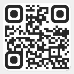 Adesivo Quadrado Código QR personalizado