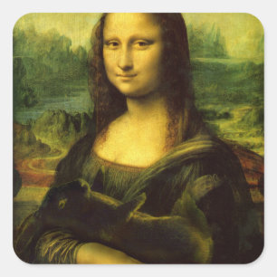 ADESIVO QUADRADO COELHO LISA