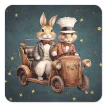 Coelhos de natais vintages