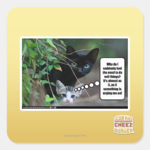 Adesivo Quadrado coisas más