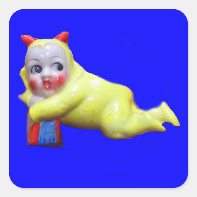 Adesivo Quadrado coisinha de merda (Frente)