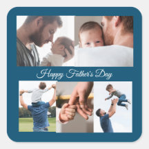 Colagem de fotos do Dia de os pais 5 feliz