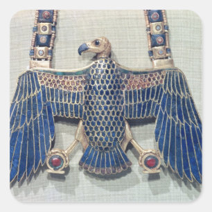 Adesivo Quadrado Colar com pendente do abutre