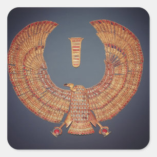 Adesivo Quadrado Colar sob a forma da deusa do abutre