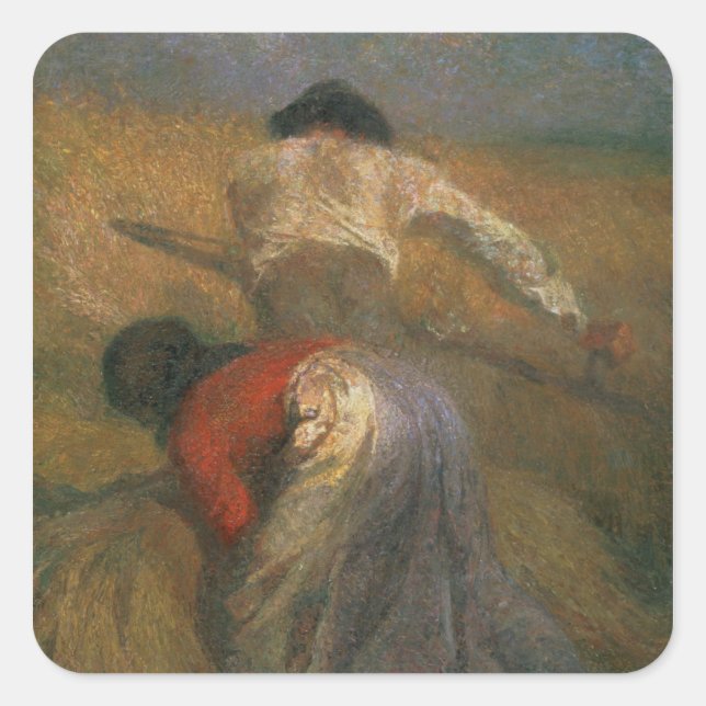 Adesivo Quadrado Colheita (Frente)