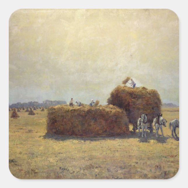 Adesivo Quadrado Colheita (Frente)