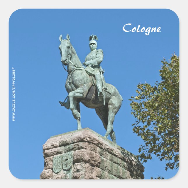 Adesivo Quadrado Colônia (Frente)