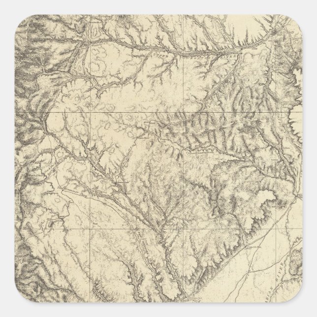 Adesivo Quadrado Colorado do Sul (Frente)