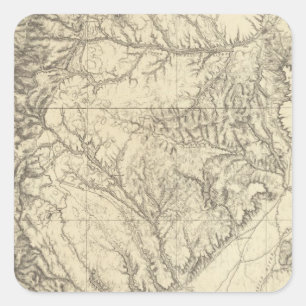 Adesivo Quadrado Colorado do sul