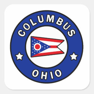 Adesivo Quadrado Columbo Ohio