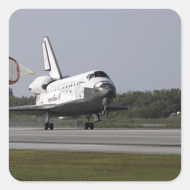 Adesivo Quadrado Com a calha de arrasto desenrolada (Frente)