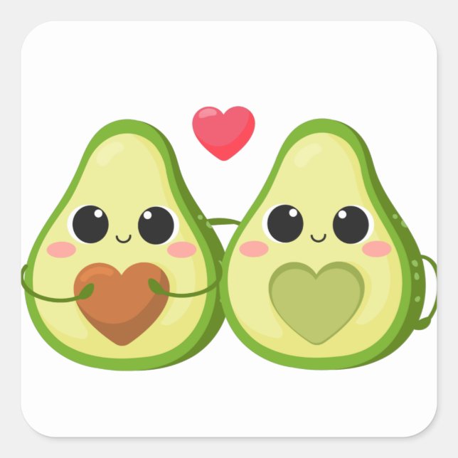 Adesivo Quadrado Combinação Perfeita  (Frente)