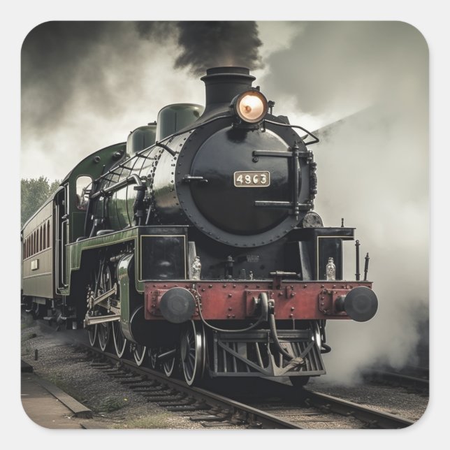 Adesivo Quadrado Comboio (Frente)