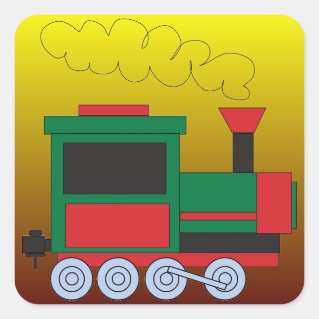 Adesivo Quadrado Comboio (Frente)