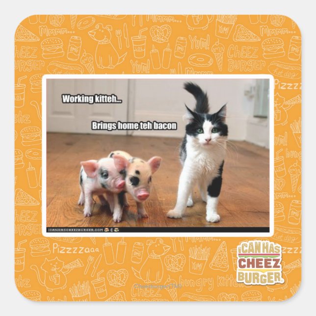 Adesivo Quadrado Comitê de Trabalho (Frente)