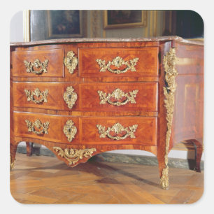 Adesivo Quadrado Commode francês da regência, c.1720