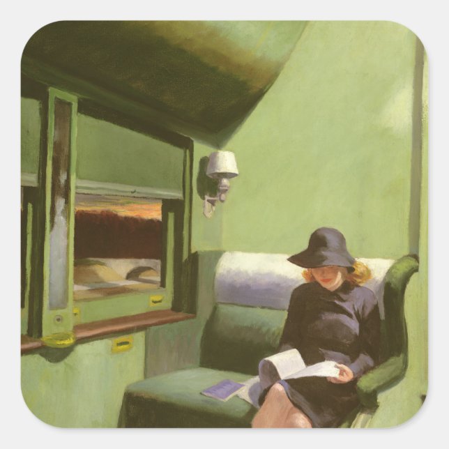 Adesivo Quadrado Compartimento C, Carro 293 (Frente)