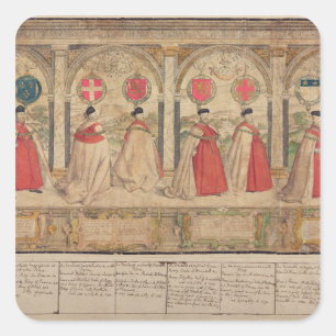 Adesivo Quadrado Composto imaginário