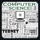 Adesivo Quadrado Computer Science Sticker<br><div class="desc">Computer Science Sticker</div>