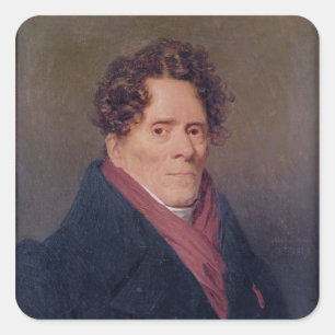 Adesivo Quadrado Conde Pierre-Louis Roederer do século 18-19