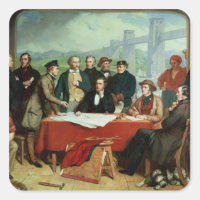 Conferência de Engenheiros na Ponte Britânica
