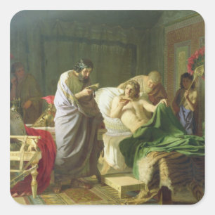 Adesivo Quadrado Confiança de Alexander o excelente