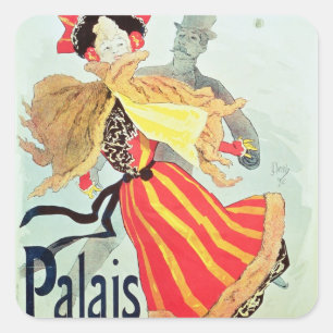 Adesivo Quadrado Congele campeões Elysees de Palace', Paris, 1893