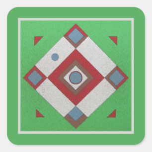 Adesivo Quadrado Conselho Dartball