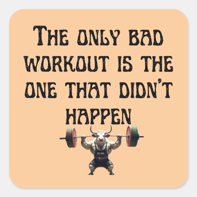 Adesivo Quadrado Consistência é rei (Frente)