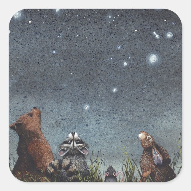 Adesivo Quadrado Constellations (Frente)