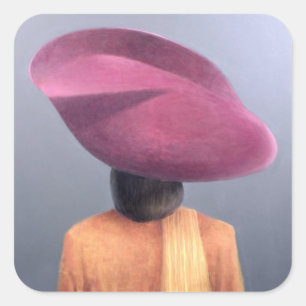 Adesivo Quadrado Convidado do casamento