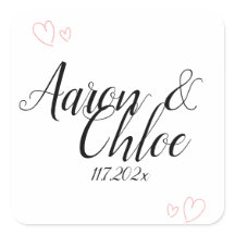 Convite Para Casamento De Caligrafia Minimalista D