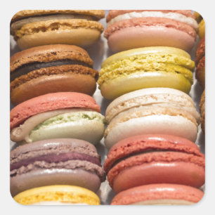 Adesivo Quadrado Cookies Preenchidos do Crème