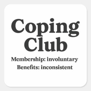 Adesivo Quadrado Coping Club - Sticker