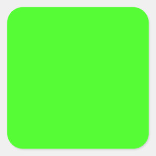 Adesivo Quadrado Cor de Correspondência de Escala Superior Verde N