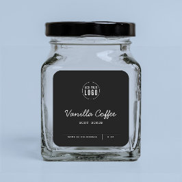 Adesivo Quadrado Cor Personalizada Adicionar Logotipo Linhas de Scr