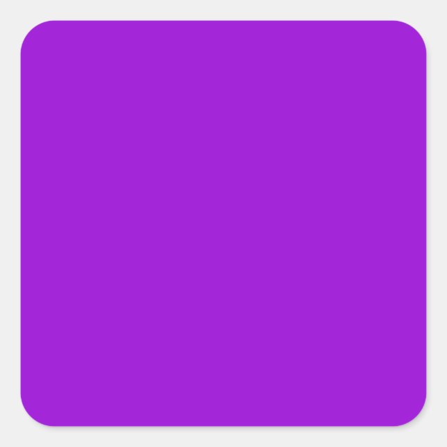 Adesivo Quadrado cor violeta escura (Frente)