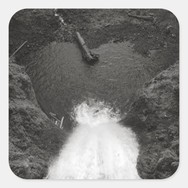 Adesivo Quadrado Coração (Frente)