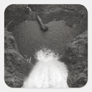 Adesivo Quadrado Coração