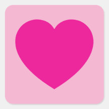 Coração de Namorados Rosa Quente