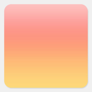 Adesivo Quadrado Cores simples - Amarelo a Rosa Mistura
