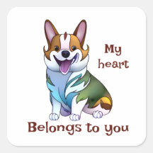 Corgi de laranja-branca para um humor positivo