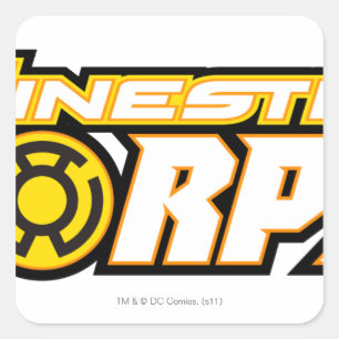 Adesivo Quadrado Corpo Sinestro