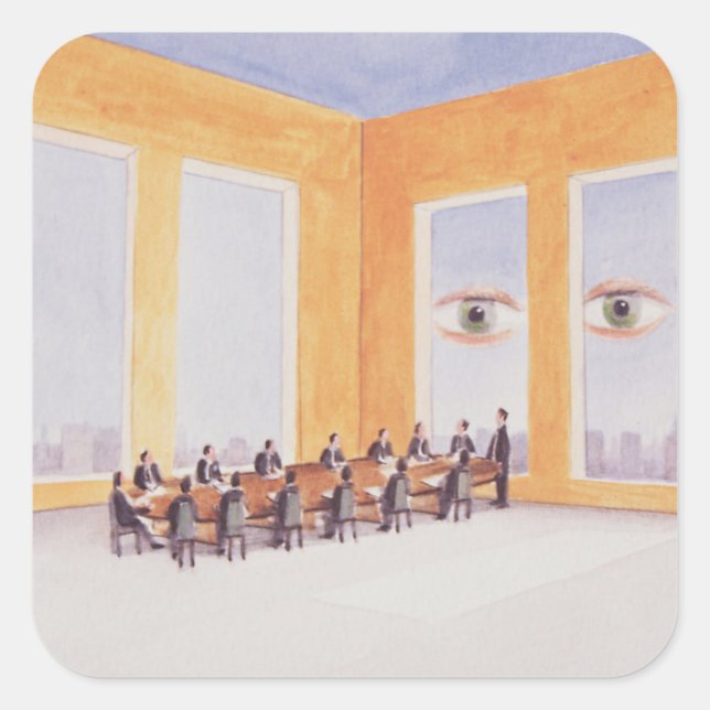 Adesivo Quadrado Corporate Governance 2003 (Frente)