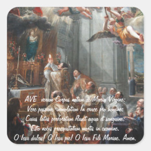 ADESIVO QUADRADO CORPUS SIGNUM DA AVENIDA VERUM